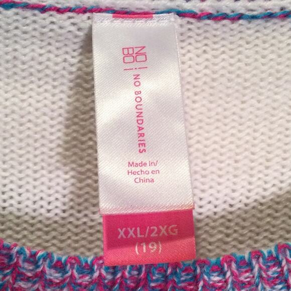 Ugly Christmas Sweater Unicorn themed juniors XXL - Picture 3 of 6